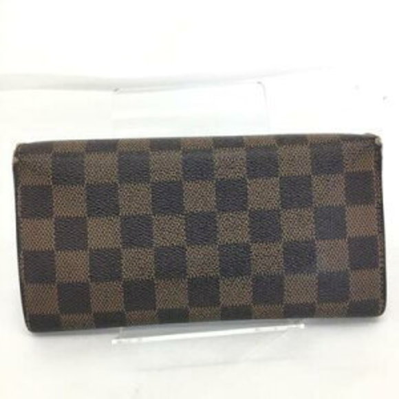 Louis Vuitton Damier Sarah Long Wallet Portefeuille Bifold - Picture 1 of 7